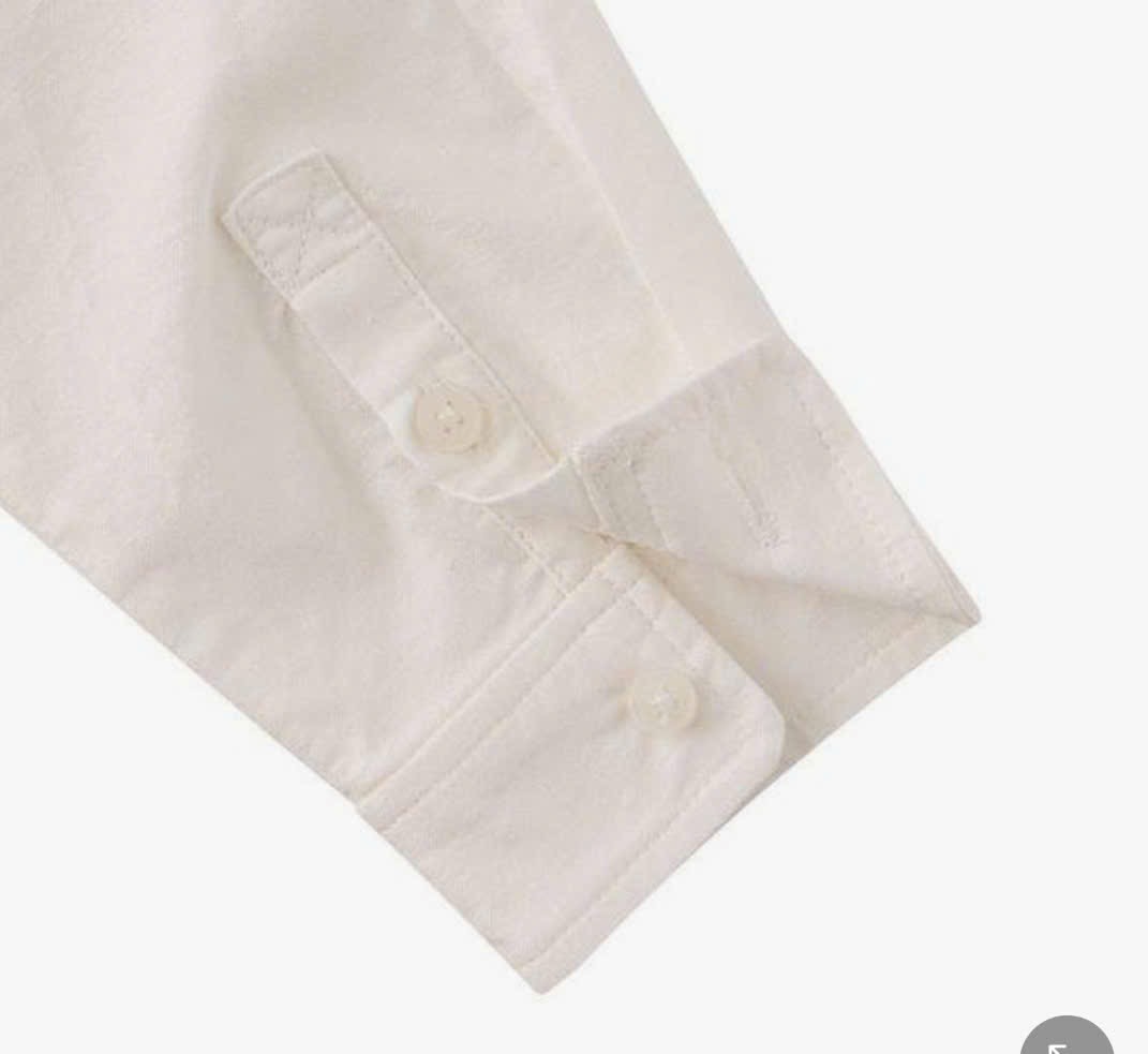 ABT01 - Áo sơ mi BD màu trắng bé trai size 100