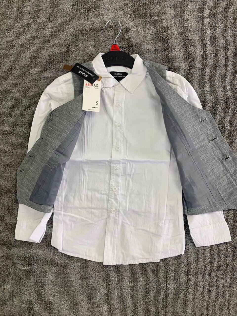 Set áo sơ mi kèm gile