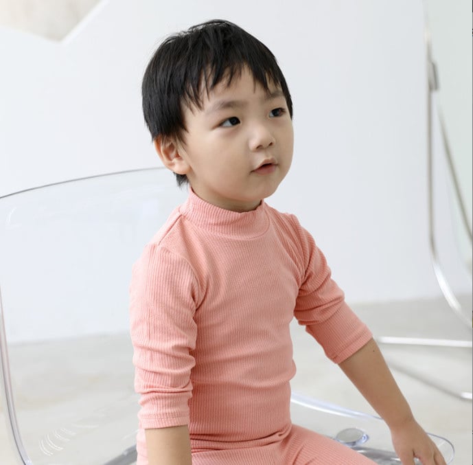 Áo giữ nhiệt cổ 3p Minky mom thun tăm nhiều màu BTBG