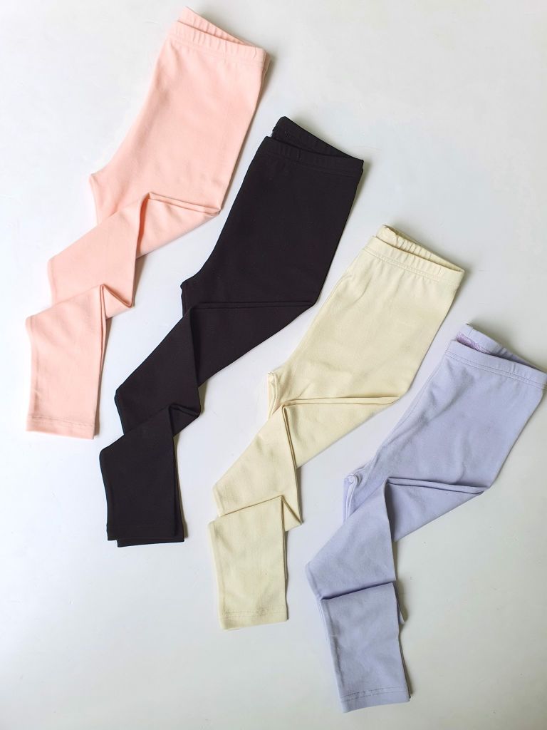 Quần legging dài cotton Beemon 4 màu BG