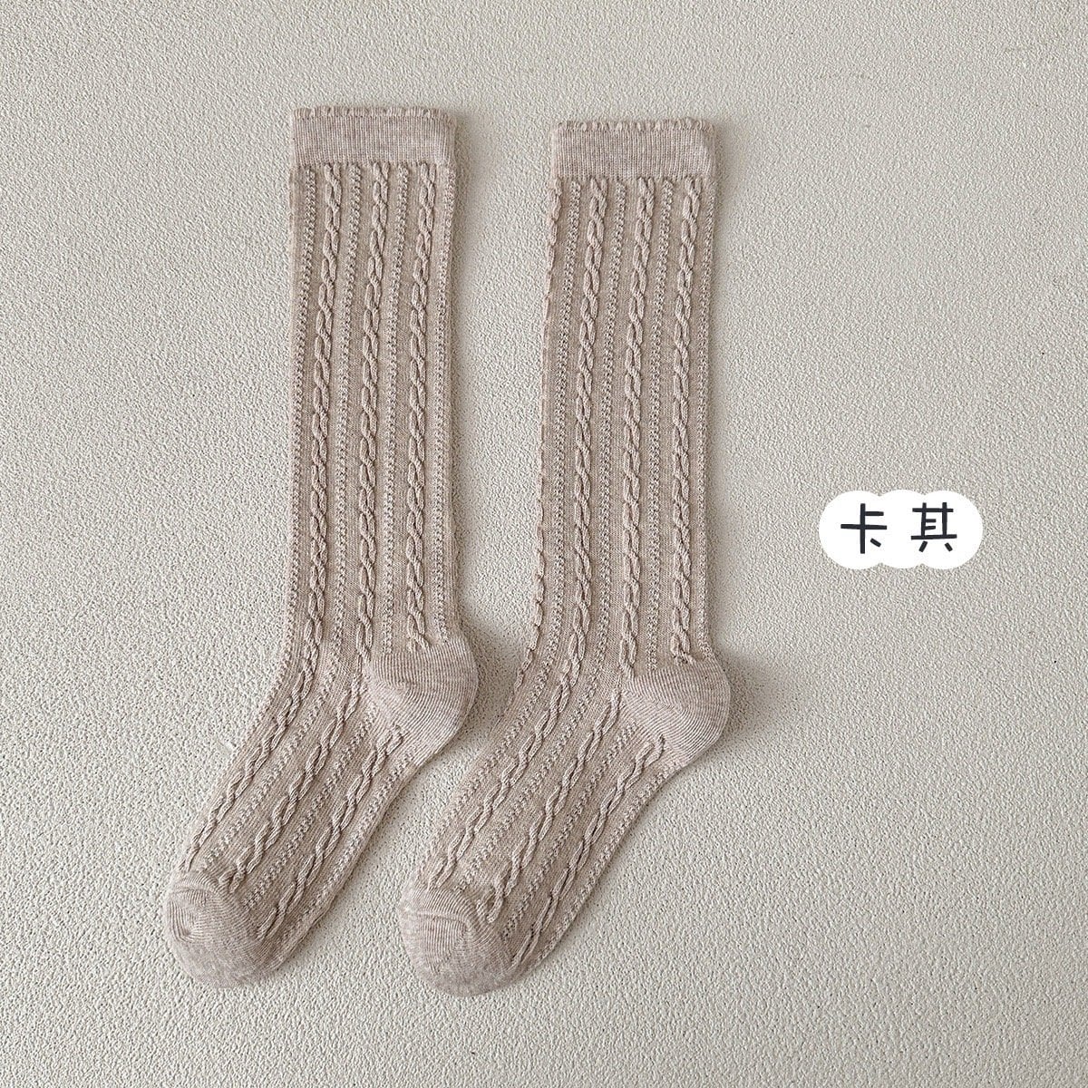 Tất cao cổ trơn nhiều màu Minliu cho bé gái size 3-12y