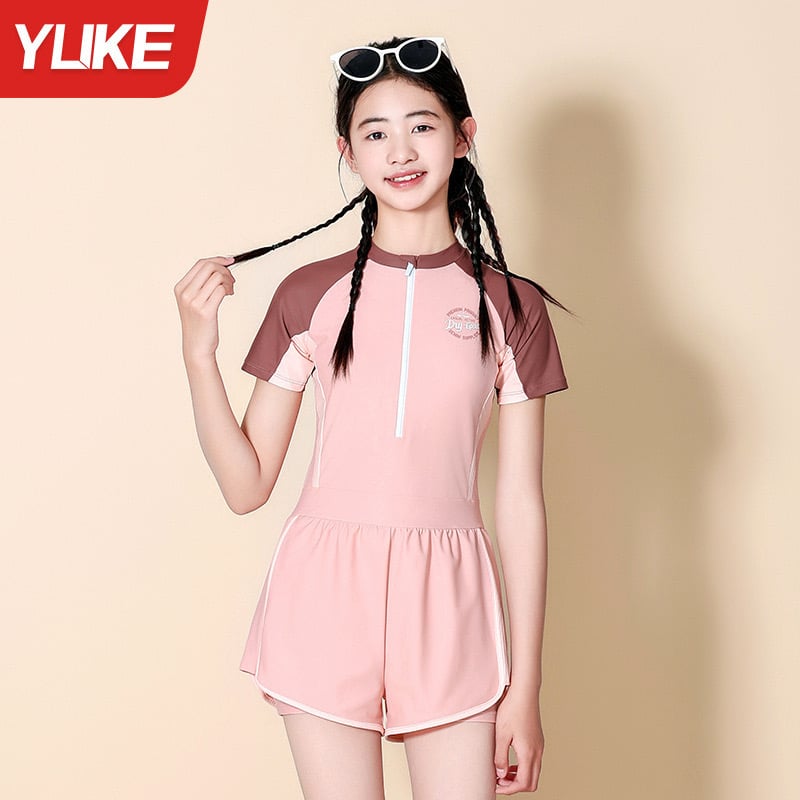 2397 - Bộ bơi YUKE liền thân cho bé gái size 2XL-6XL