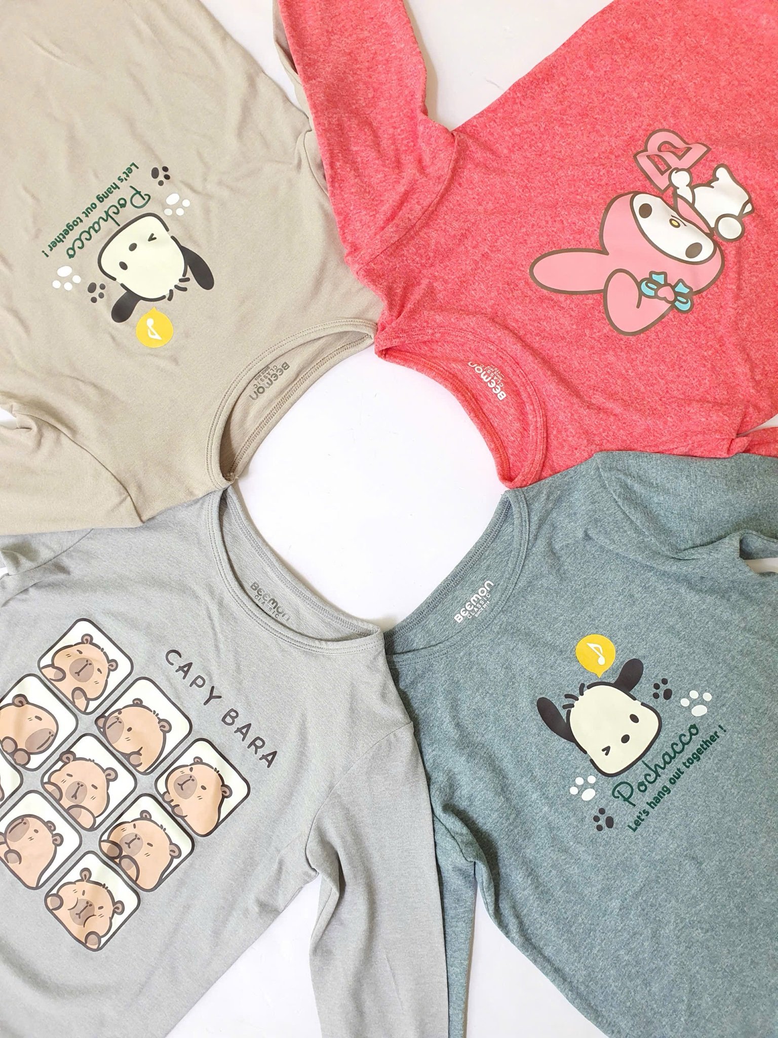 Bộ giữ nhiệt BeeMon 4 hình cho bé size 110 - 150