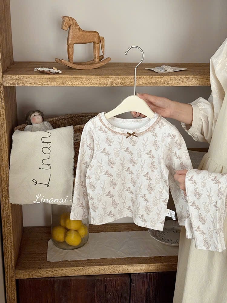 88060 - Bộ cotton Linanxi QC nhiều màu cho bé gái size 90-140