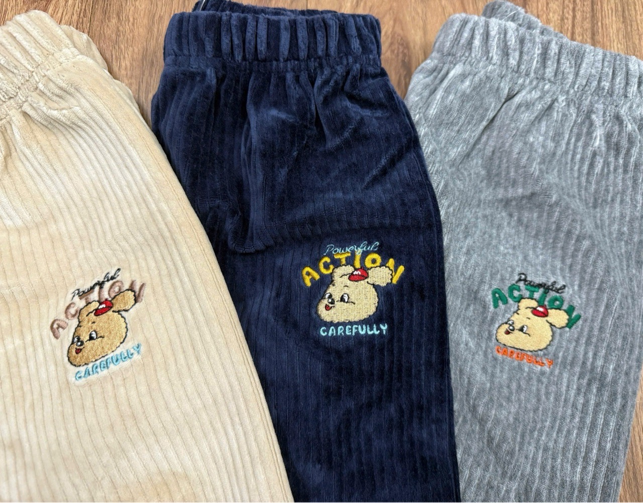 Quần nhung Milkmile xuất Hàn nhiều màu cho bé size 90-120