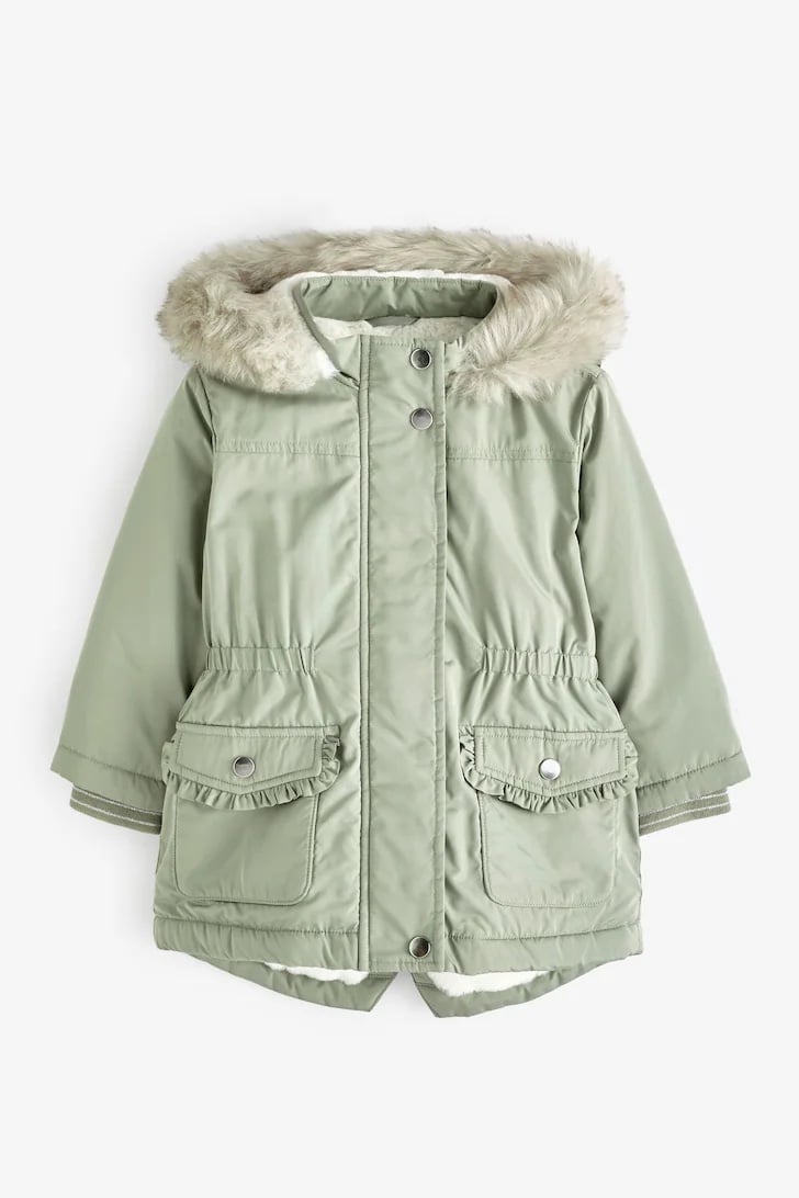 Áo khoác Parka Next lót lông 3 màu BG size 9m - 7y