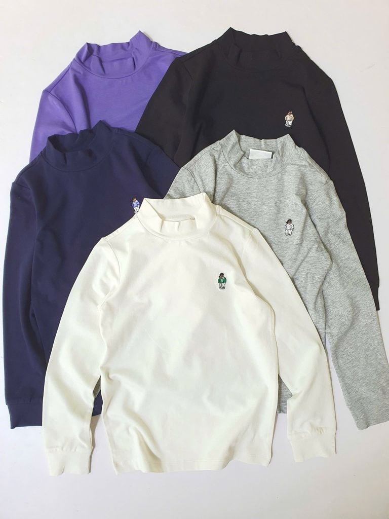 2026 - Áo giữ nhiệt BeeMon thêu gấu ngực 5 màu cho bé size 120 - 160