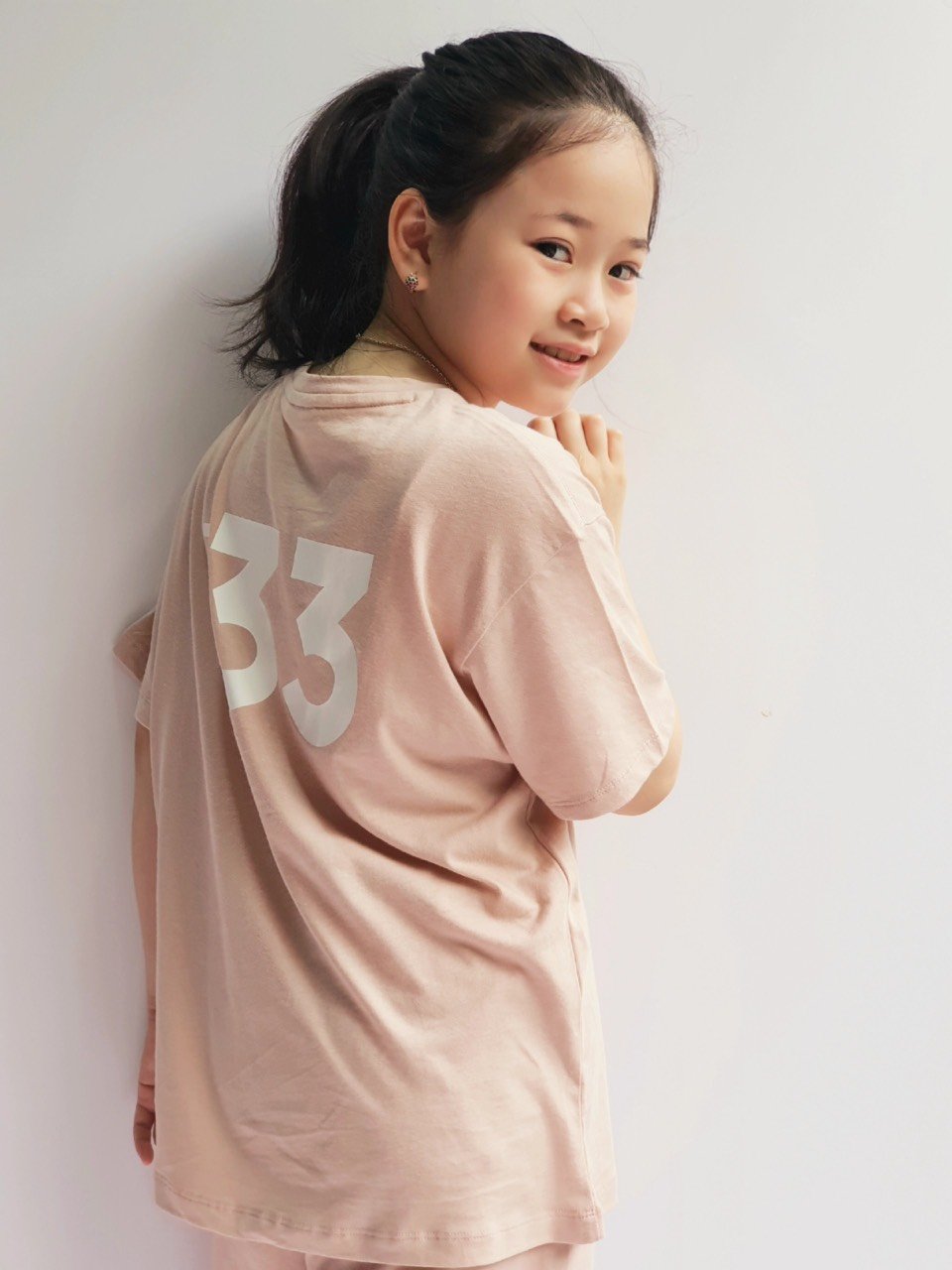 Bộ cotton Bee Mon nhiều màu thêu chữ ngực Paris / Seoul size 110 - 160