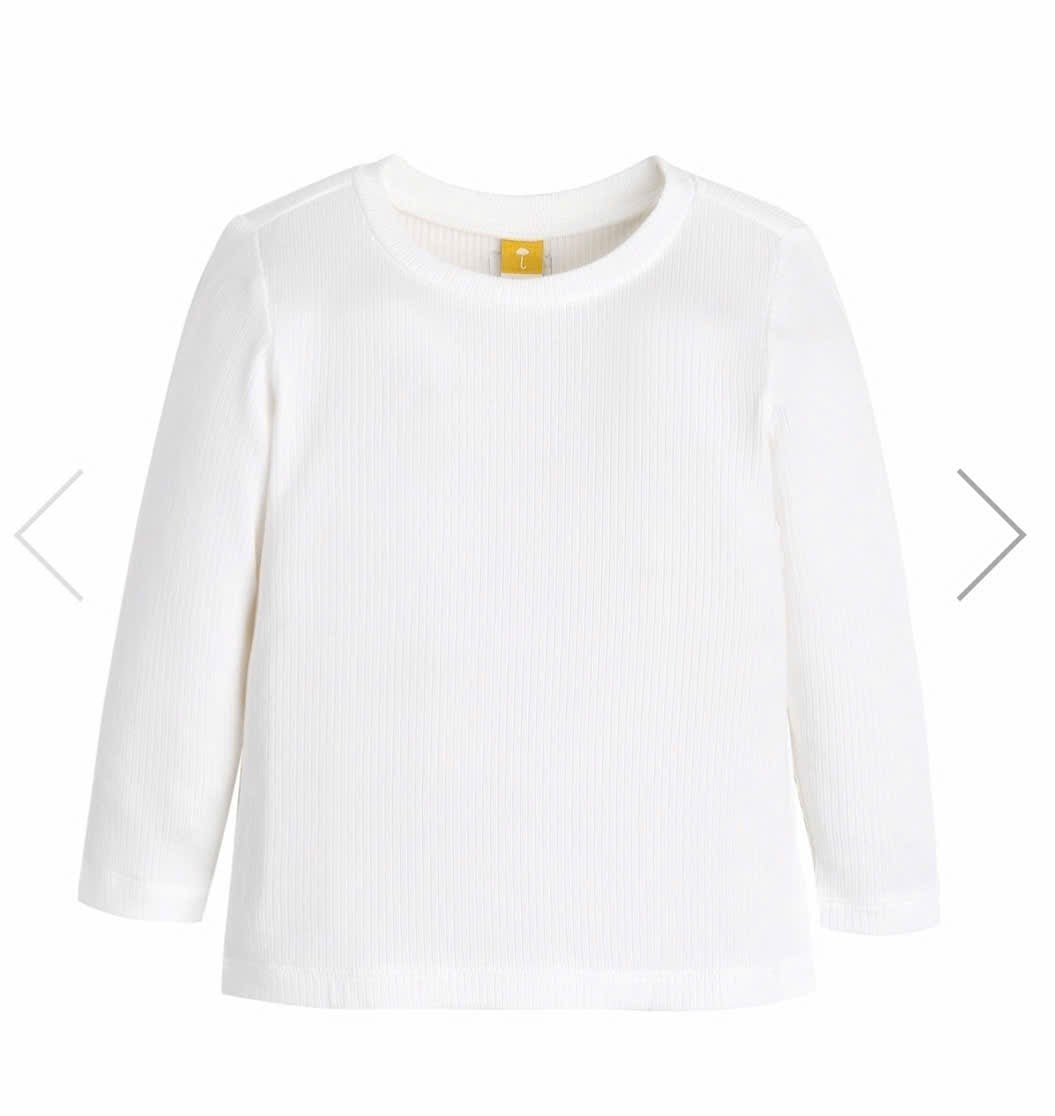 ABG20 - Áo thun tăm vải modal MM trơn màu hồng/trắng cho bé size 90-130