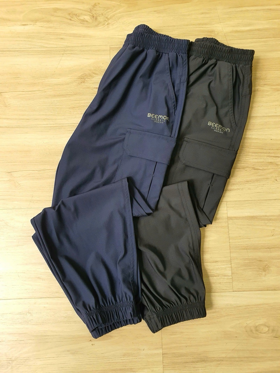 BM2510PT04 - Quần gió vải Golf túi hộp Beemon 2 màu cho bé size 120-160