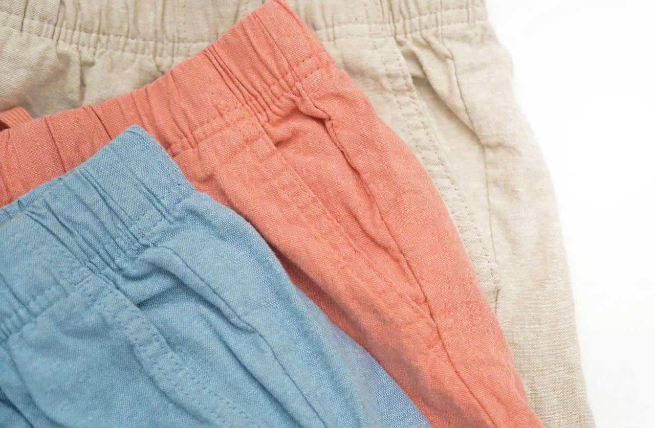 Quần jogger linen ONV dư xịn nhiều màu cho bé size 6-10y