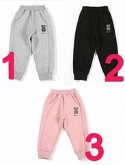 Quần nỉ da cá Nexxi in hình gấu [ 9-14y ]