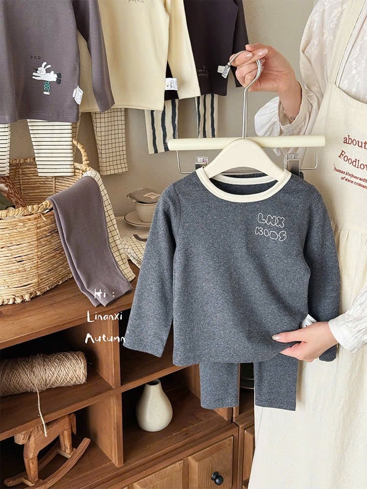 88068 - Bộ cotton Linanxi QC nhiều màu cho bé trai size 90-140