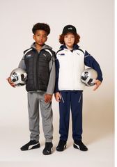 Áo khoác gile phao PM xuất Hàn dư xịn 2 màu trắng/đen size 120-160