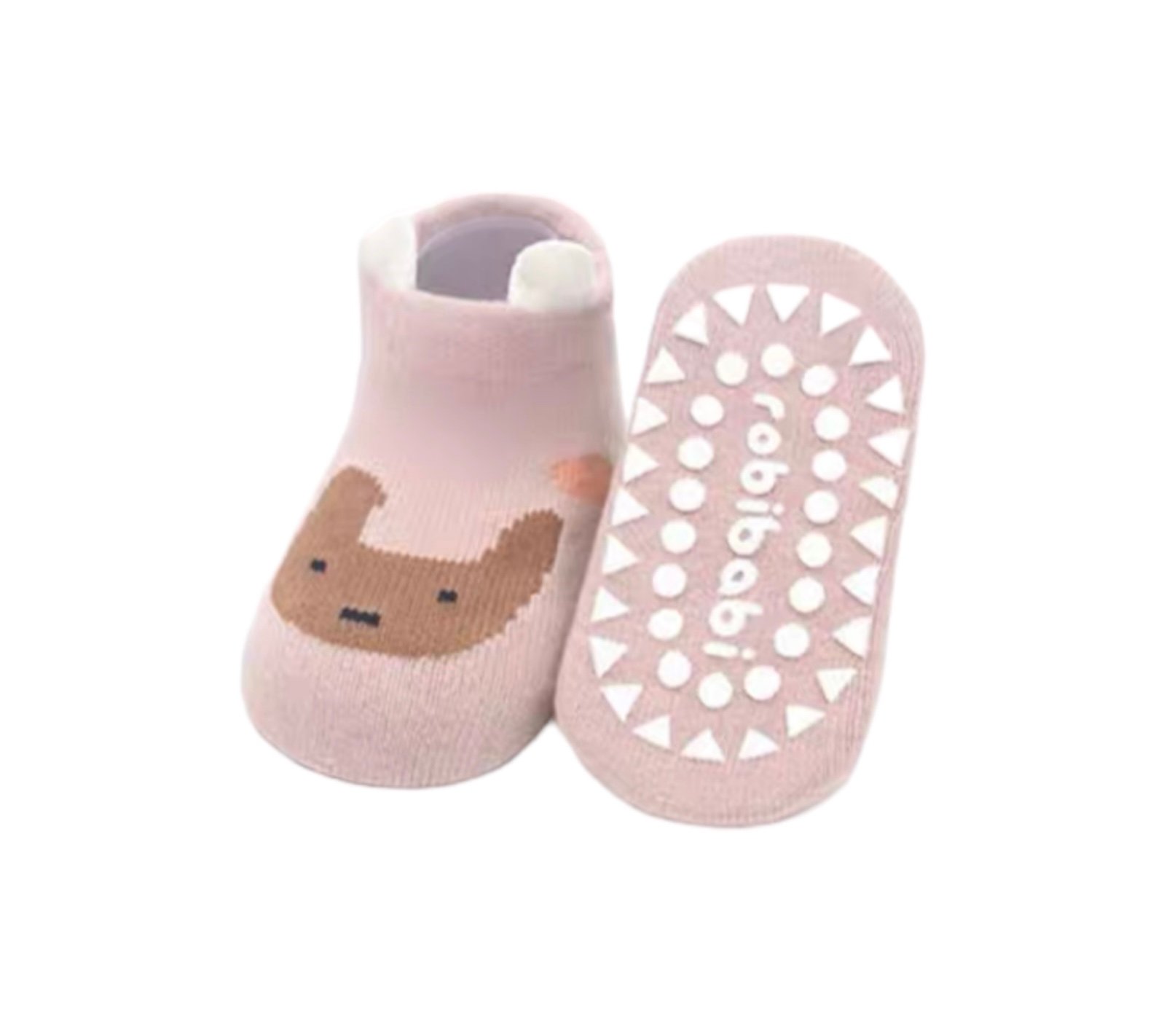 Tất cổ ngắn chống trượt Robibabi 6 màu size 1 - 5y