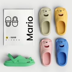 Sục nhựa Mario hình gấu nhiều màu BTBG