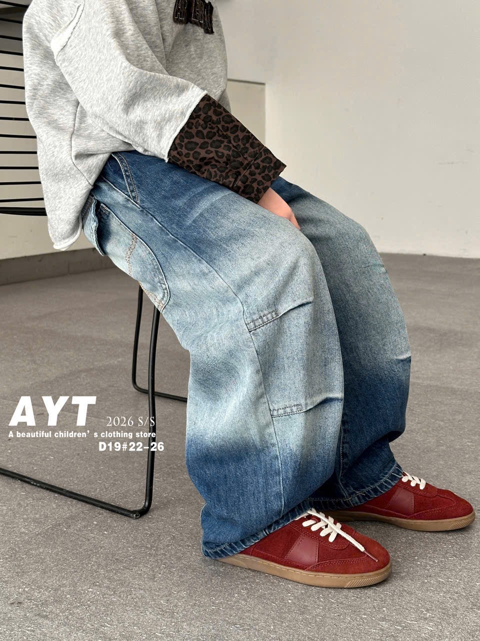 AYT - Quần jean 1 lớp mùa xuân cho bé trai nhiều màu size 110-140