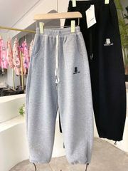 HaHYTZ - Quần nỉ lót nỉ đại hàn 2 màu ghi/đen cho bé size 110-150