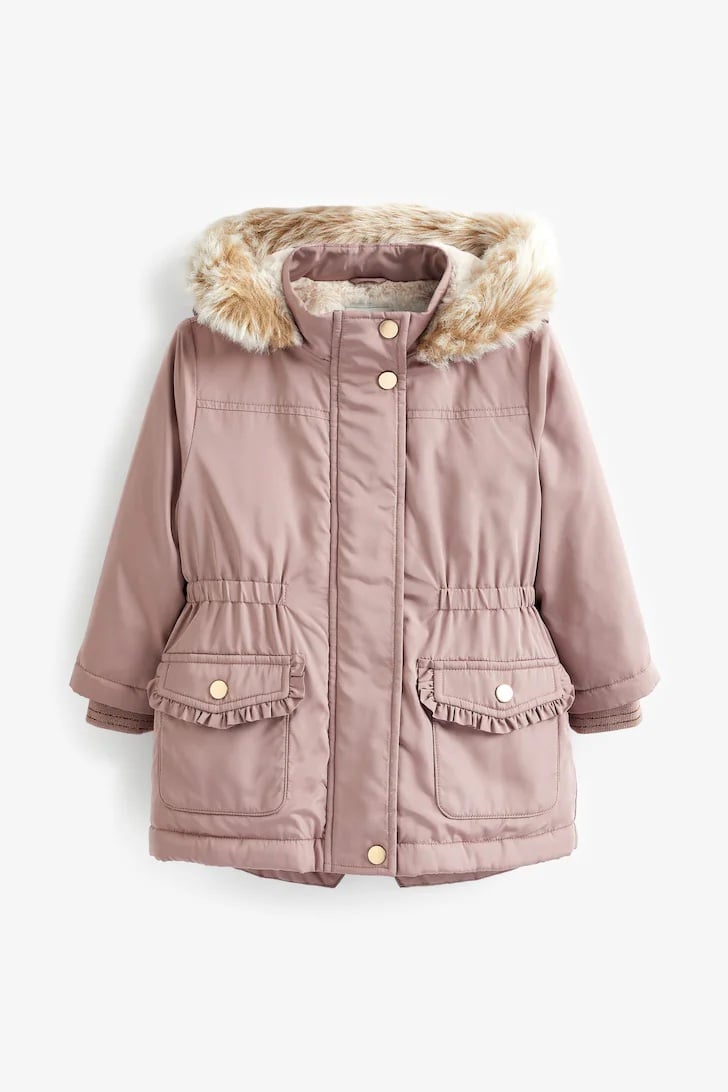 Áo khoác Parka Next lót lông 3 màu BG size 9m - 7y