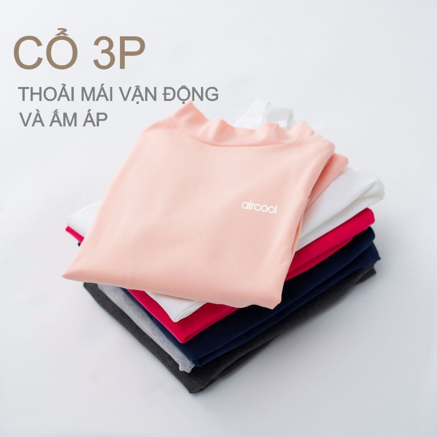 Áo giữ nhiệt cổ 3p Aircool BTBG size 2 - 14y