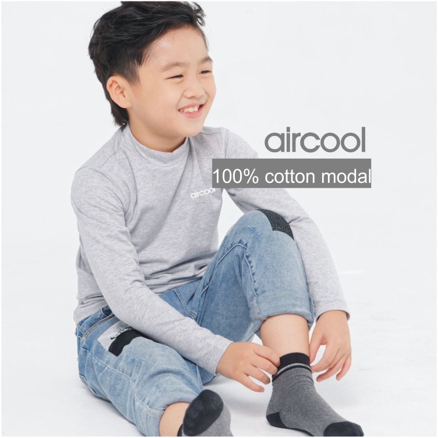 Áo giữ nhiệt cổ 3p Aircool BTBG size 2 - 14y