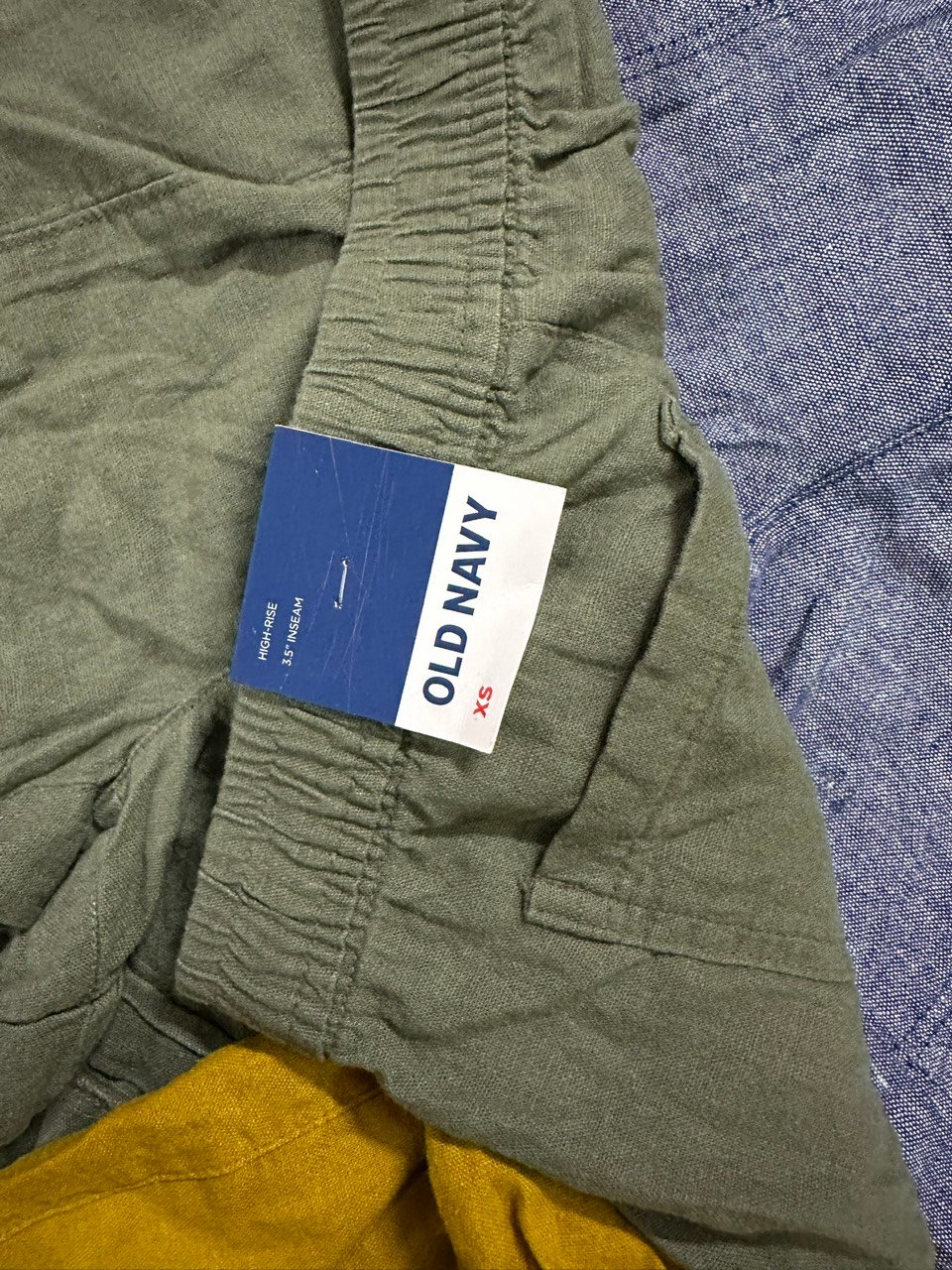 Quần short linen Oldnavy nhiều màu cho mẹ size XS / S / M