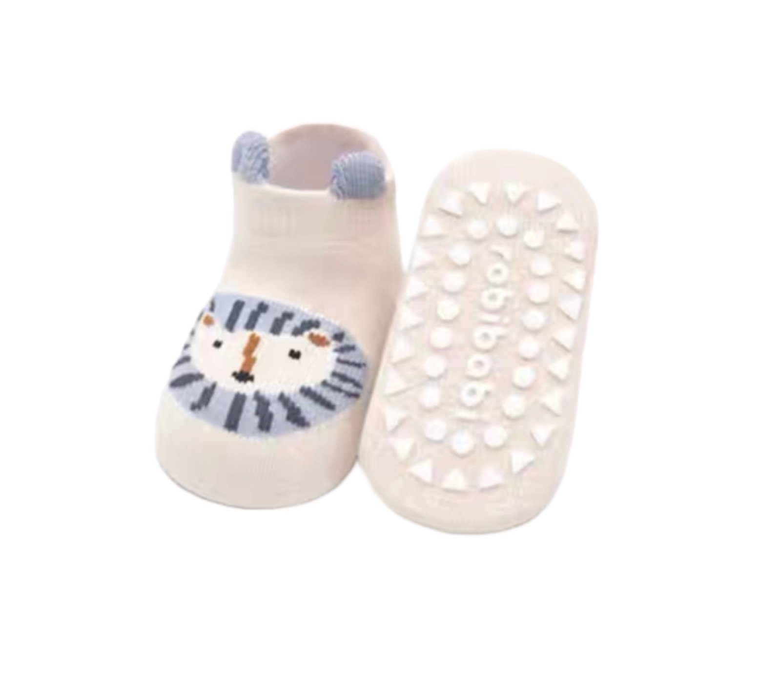 Tất cổ ngắn chống trượt Robibabi 6 màu size 1 - 5y