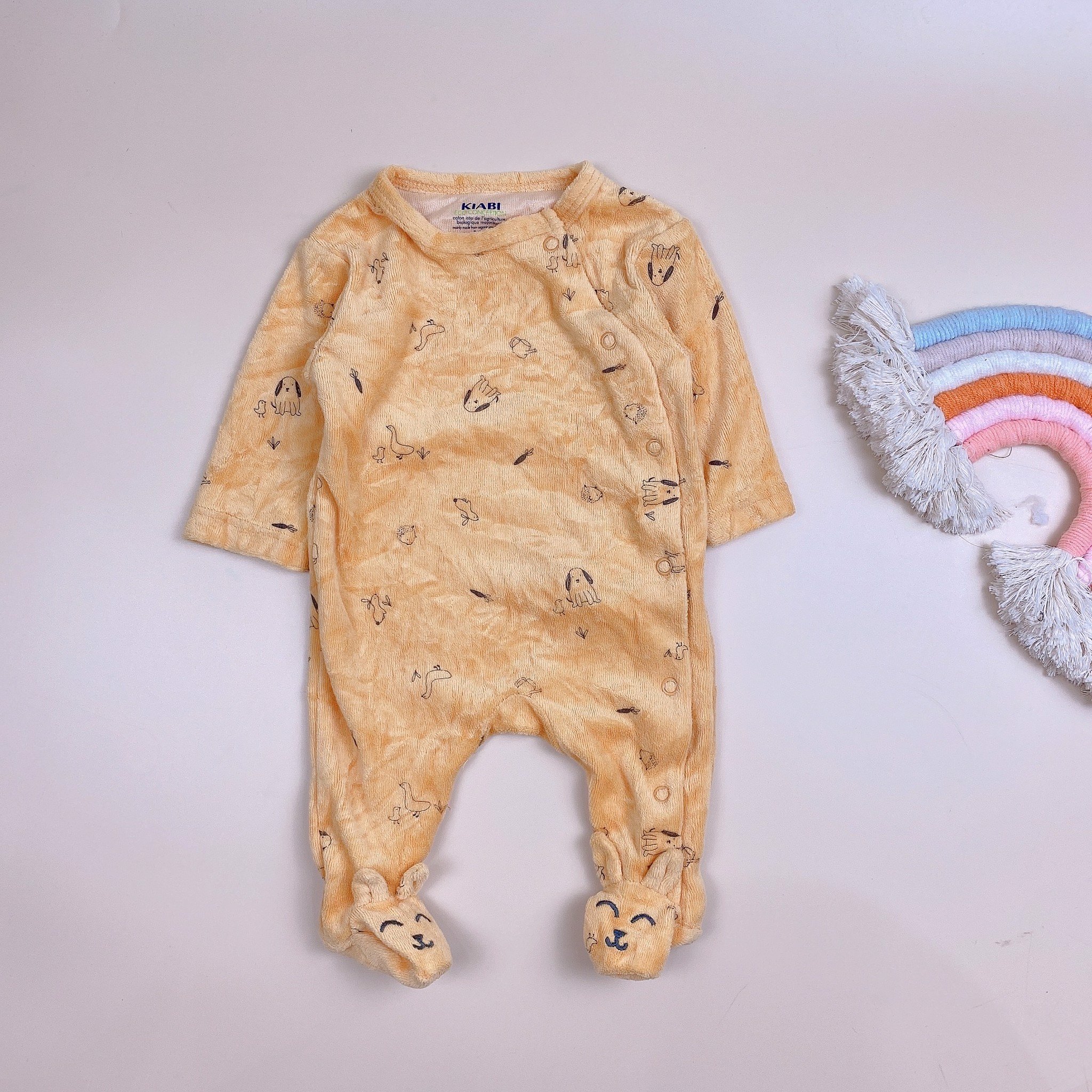 Body băng lông Kiabi nhiều họa tiết BTBG