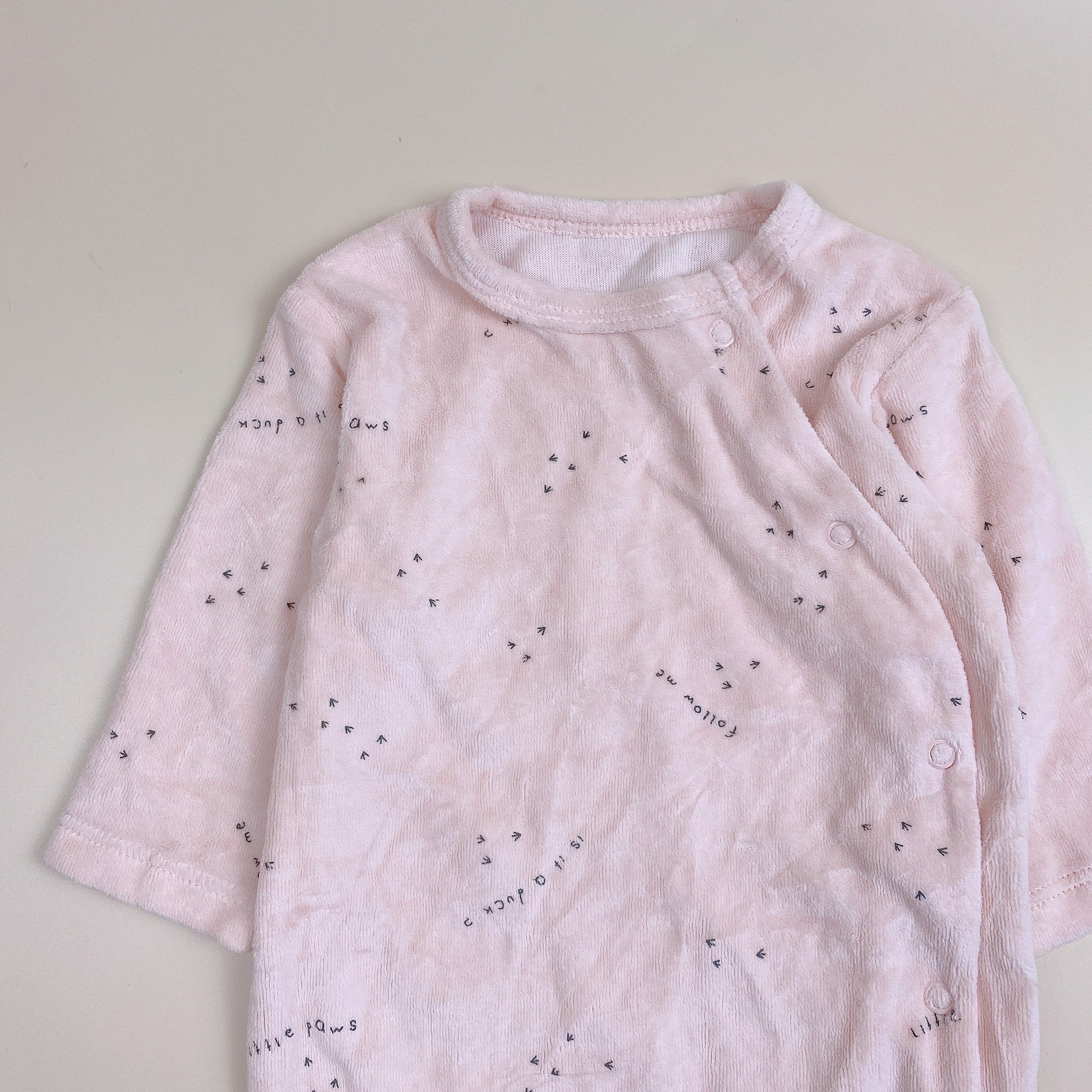 Body băng lông Kiabi nhiều họa tiết BTBG