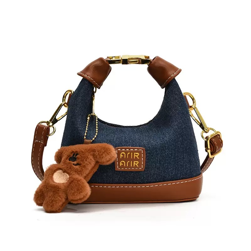 Túi xách tay mini hình bán nguyệt Arir nhiều màu