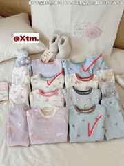 88319 - Bộ nỉ dày đại hàn LNX nhiều mẫu cho bé size 90 - 140