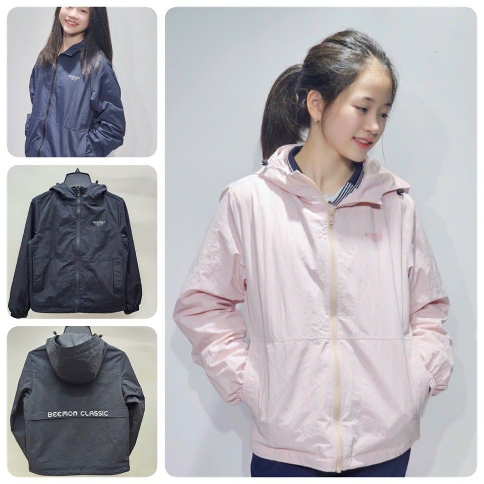 BM2509JK06 - Áo khoác gió 2 lớp Beemon nhiều màu cho bé size 120-160