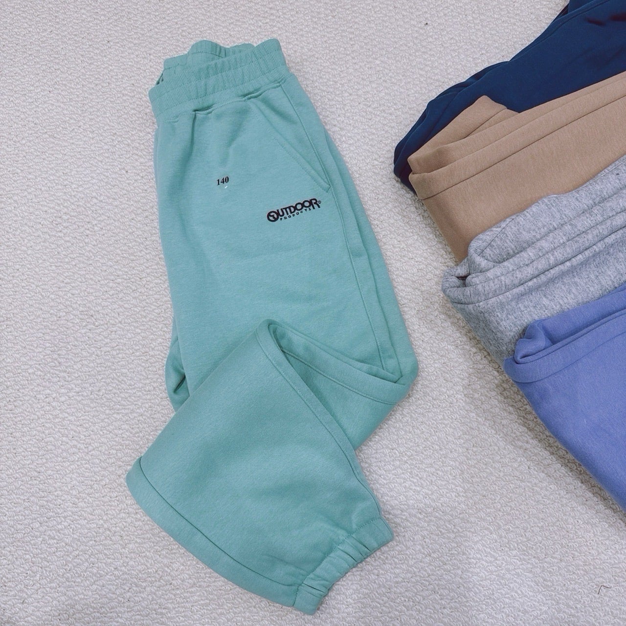 Quần nỉ bông OD xuất Hàn nhiều màu cho bé size 120-160