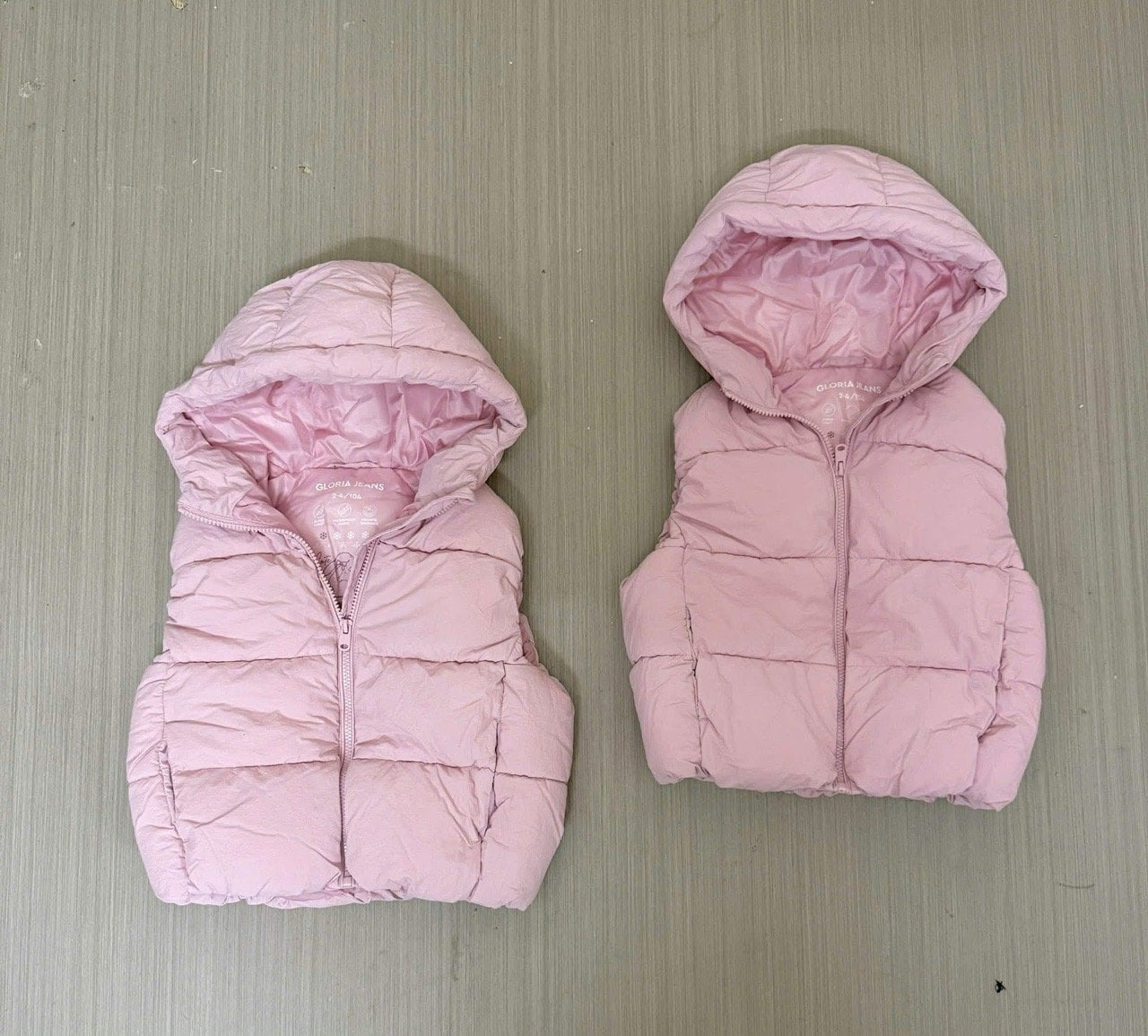 Gile phao GGJJ dư xịn màu hồng cho bé gái size 2-8y