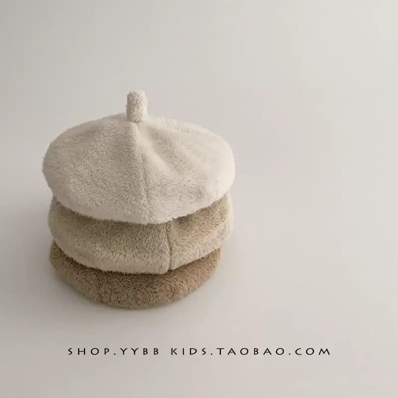 Mũ nồi lông mềm nhiều màu cho bé size 3-8y