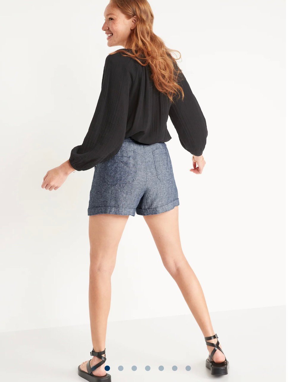 Quần short linen Oldnavy nhiều màu cho mẹ size XS / S / M