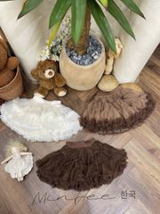 G837 / G937 - Chân váy tutu ren mềm có liền quần cho bé size 90-130