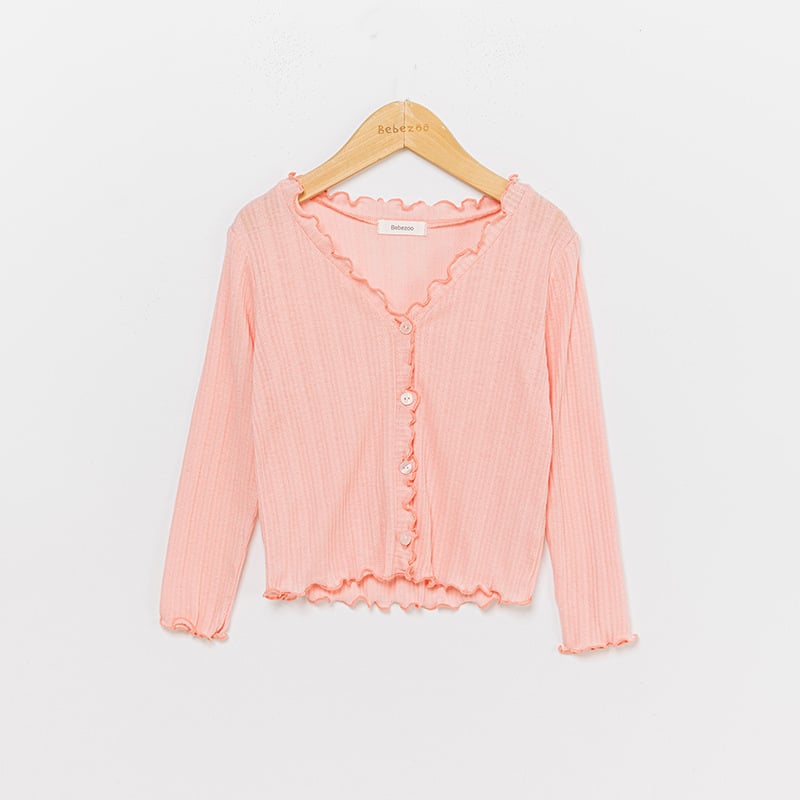 Cardigan mỏng Bebezoo trơn màu BG size 100-140