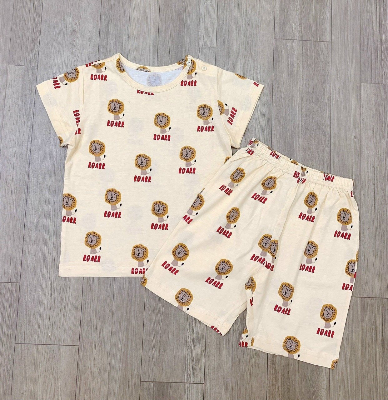 Bộ cotton mỏng xuất Hàn 6 mẫu nhiều hình BTBG size 90-150