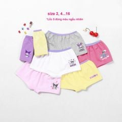 Set 5 chip đùi Nexxi Kuromi nhiều màu BG (ngẫu nhiên) size 4-16y