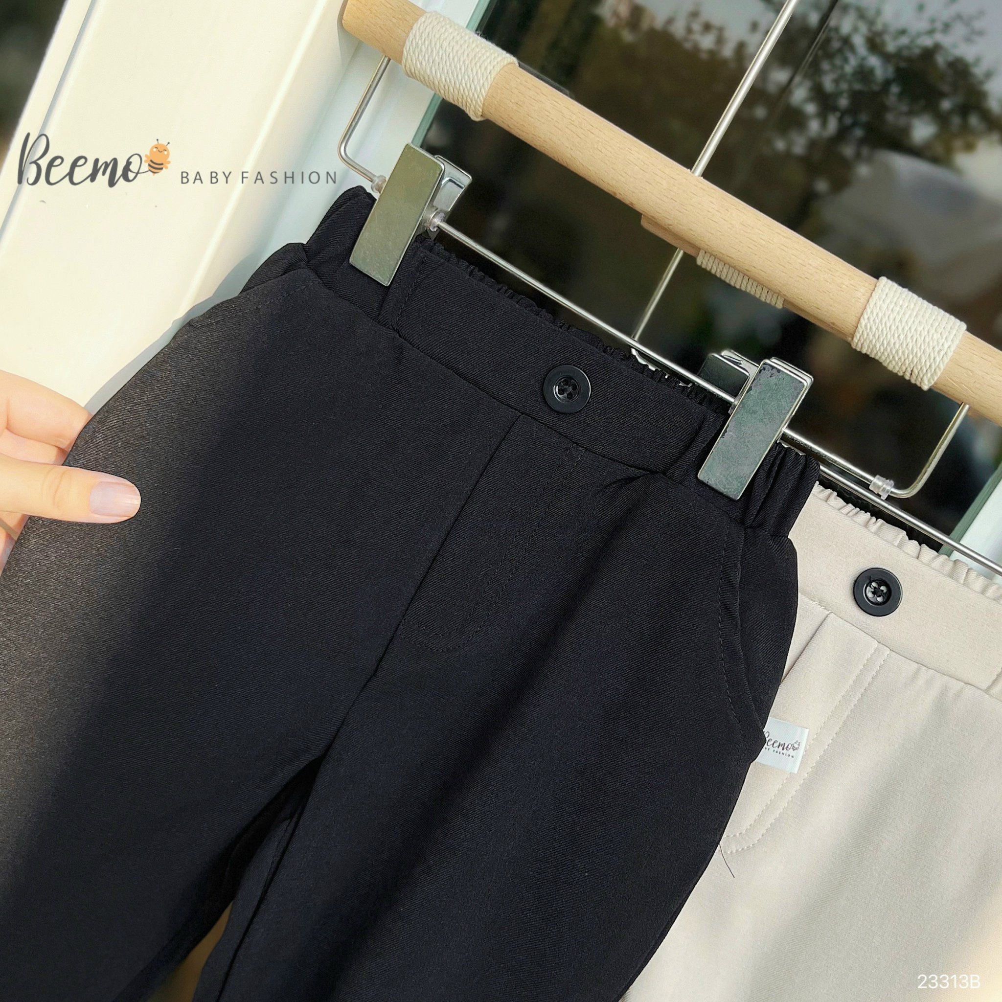 Set vest Beemo công tử 2 khuy phối nắp túi bé trai size 80-130