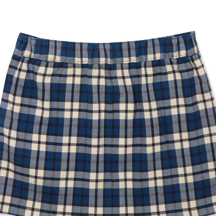 Chân váy Blue Dog kẻ caro xanh bé gái size 90-110