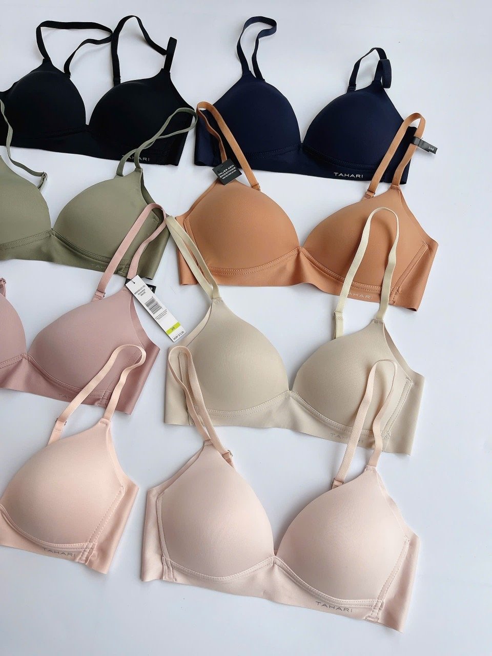 Áo bra TAHARI không gọng vải su mát nhiều màu cho Mẹ
