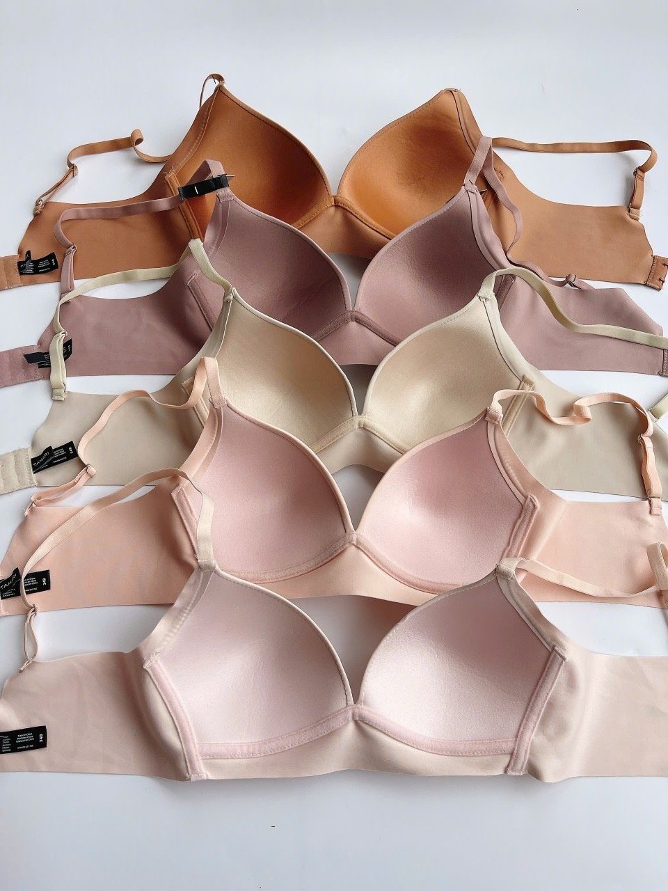 Áo bra TAHARI không gọng vải su mát nhiều màu cho Mẹ