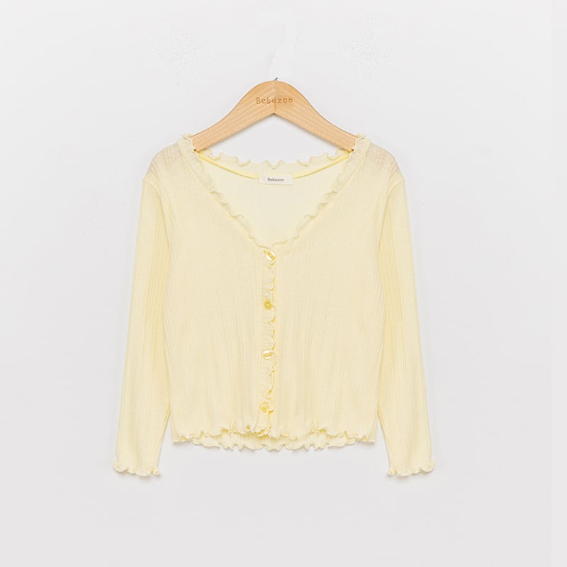 Cardigan mỏng Bebezoo trơn màu BG size 100-140
