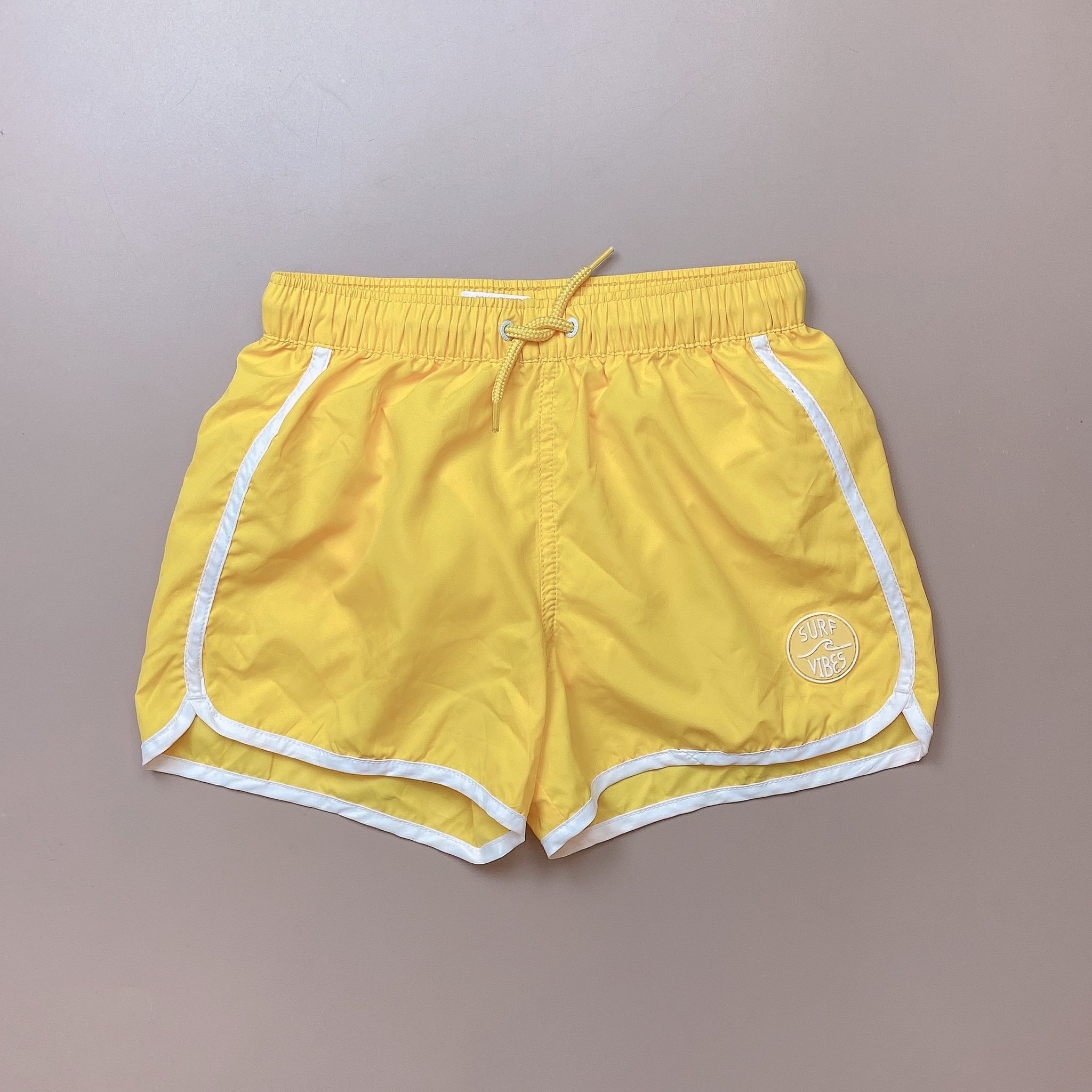 DB00041 - Quần đi biển nhiều màu trơn phối viền size 5 - 14y