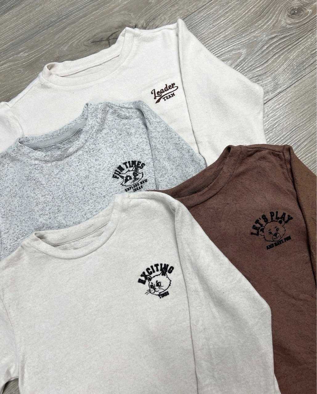 ABT22 - Áo len mỏng dư xịn nhiều màu cho bé size 2-8y