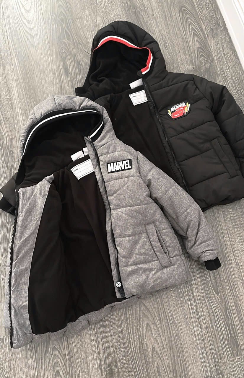 AKBT50 - Áo khoác phao lót nỉ Disney nhiều mẫu cho Bé Trai size 2 - 12y