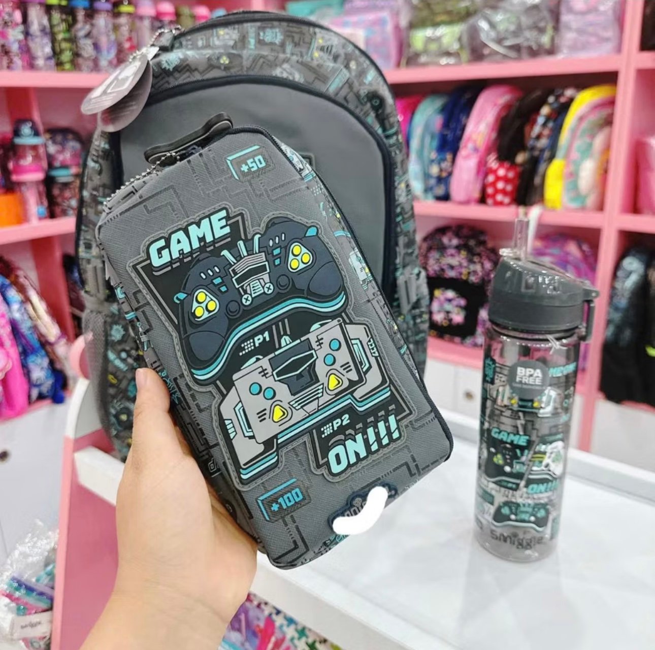 PKB01 - Hộp bút nhiều màu cho bé