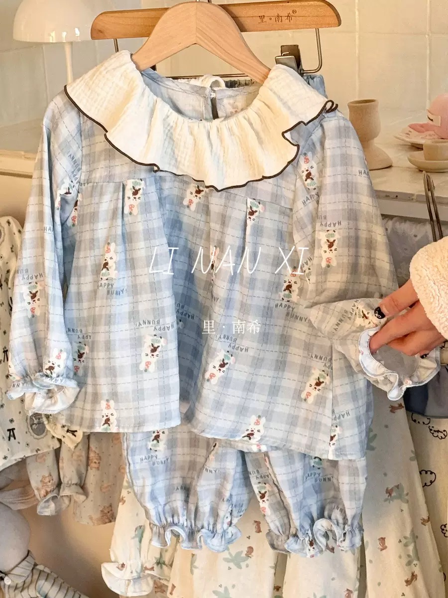 85025 - Bộ vải xô LNX cổ bèo nhiều mẫu Bé Gái size 90 - 140